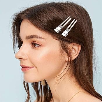 Amazon.com : 100 Pcs Double Prong Curl Setting Clips 1.8